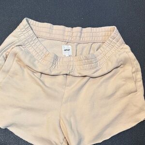 Aerie Women's Cream Athletic Shorts